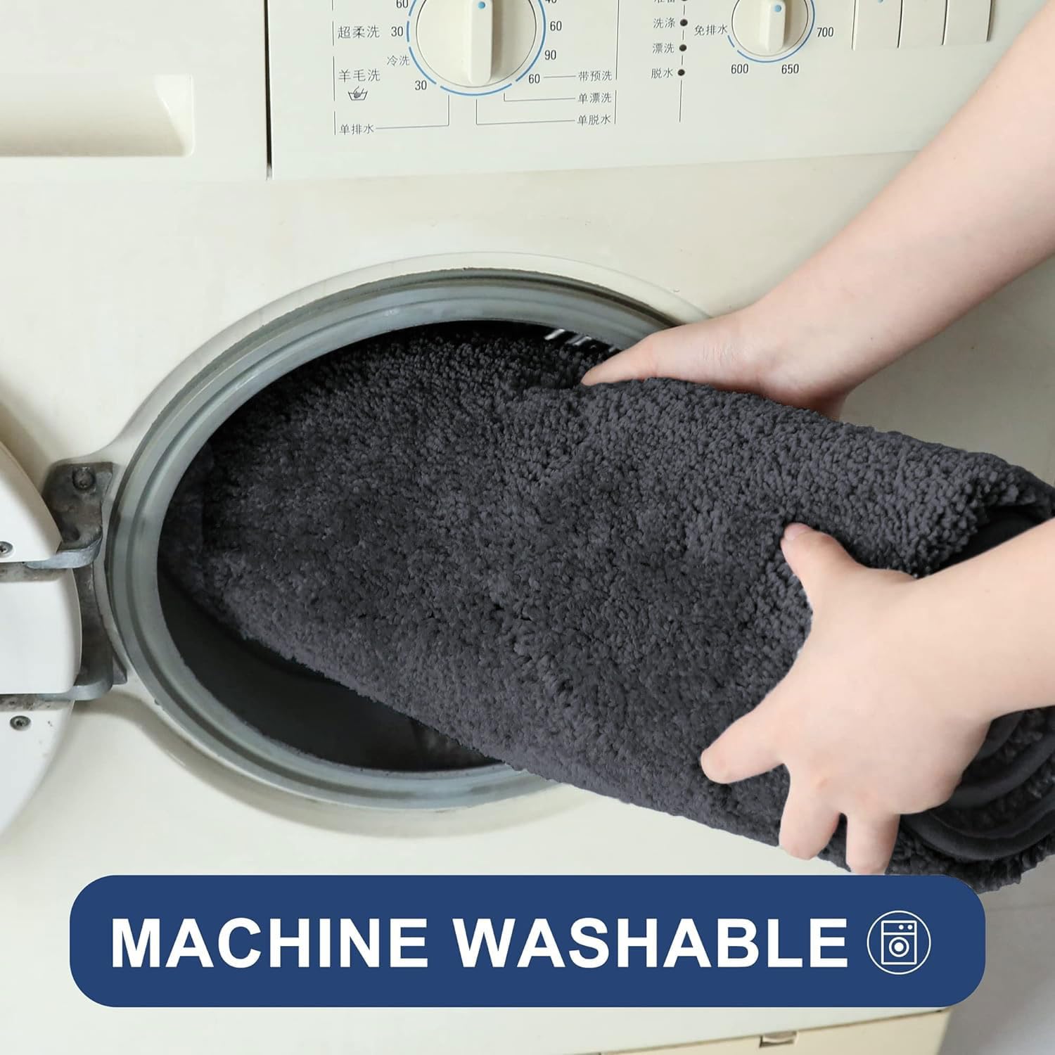 Newman Microfibre Bath Mat (45X75 Cm,Anthra)