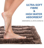 Bathmat 2500 GSM Microfiber (Coffee, 45cm x 75cm)