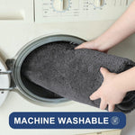 Newman Microfiber Bathmat 2500 GSM (45X75 Cm-Grey)