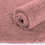 Vegas Microfiber Bath Mat (40x60 cm, Fuscia) Pack of 2
