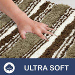 Capetown Bath Mat for Bathroom (Taupe, 40x60 cm)