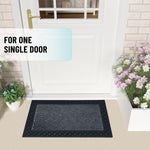 Coir Rubber Door Mat (Grey, 45 x 75cm)