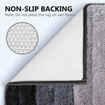 Luxury Bath Mat for Bathroom (40X60 Cm ,Shadow)