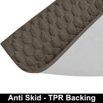 Turtle Rabbit Fur Carpet  (4x6 Feet, Cocoa)