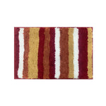 Italia Striped Bath Mat Super Soft (cinnamon, 45x75 cm)