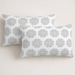 Double Bedsheet with 2 Pillow Covers Premium 240 TC 100% Cotton Feel (King Size Grey 108x108inch )