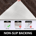 Scotland Maze Cut Bath Mat (38x58 cm, Chocolate)