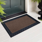 Coir Rubber Door Mat (Brown, 45 x 75cm)