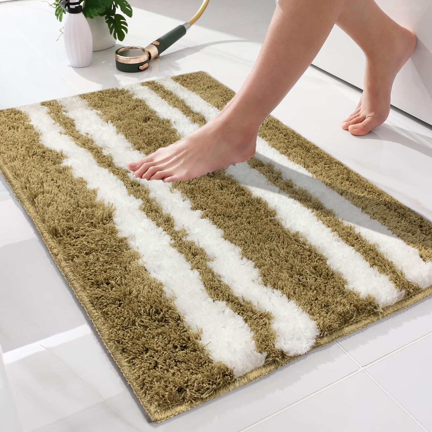 Florida Bath Mat 2000 GSM (38x58 cm, Gold)