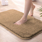 Vegas Microfiber Bath Mat (40x60 cm, Gold) Pack of 1