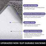 Newman Floor Runner 2500 GSM (2x5 Feet, Silver)