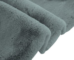 Rabbit Fur Soild Bath (Seige, 40x60 cm)