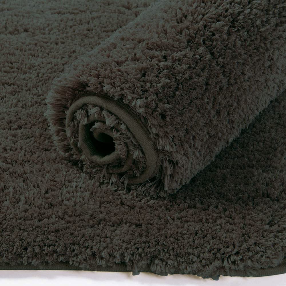 Newman Microfibre Bath Mat (45X75 Cm,Brown)