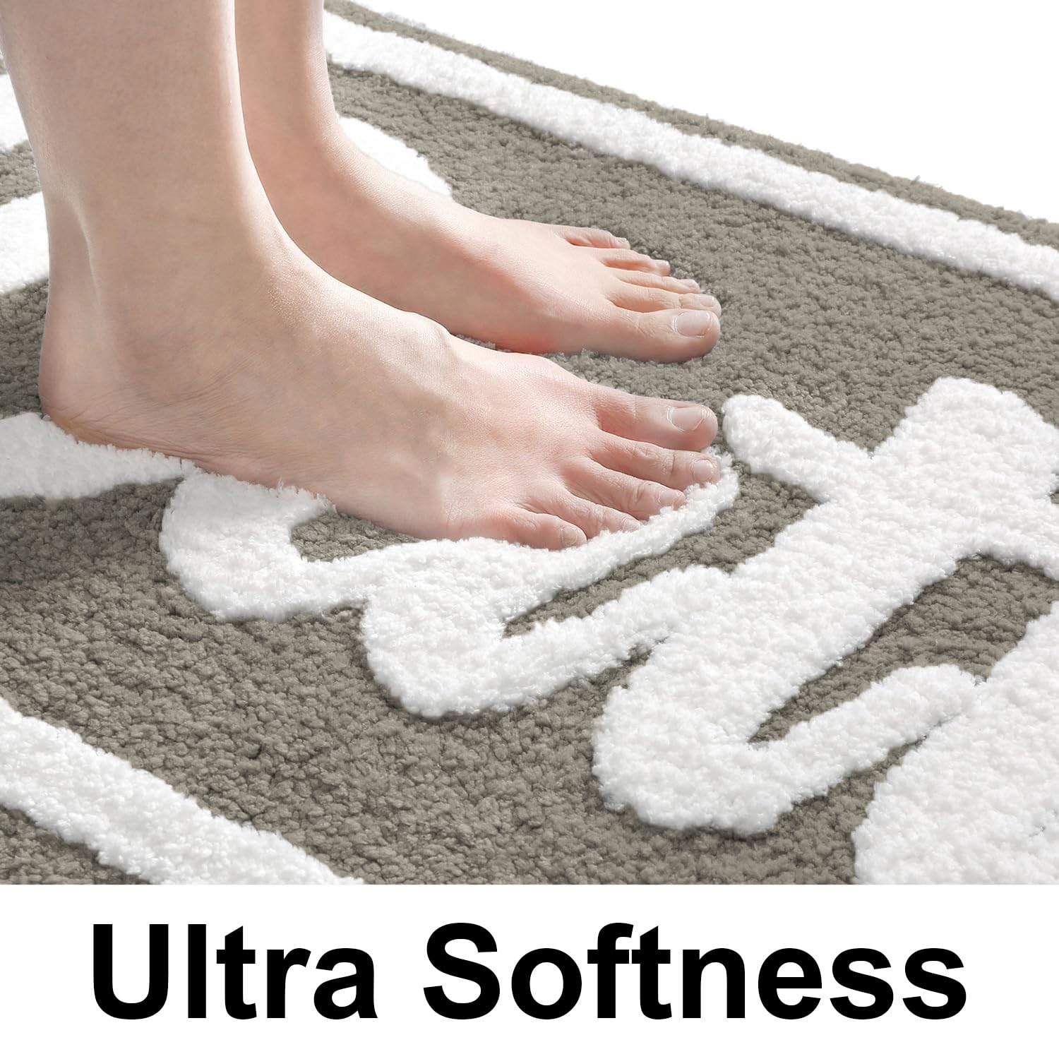 Canada Super Soft Bath Mat (40x60 cm, Taupe)