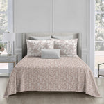 Double Bedsheet with 2 Pillow Covers Premium 240 TC 100% Cotton Feel (  108x108inch , Taupe )