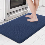 Jersey Texture Anti-Fatigue PVC Door Mat (Teal, 45x75 cm)