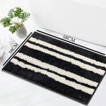 Florida Bath Mat 2200 GSM Pack of 2 (38x58 cm ,Anthra)