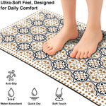 Rubber Doormat Anti Slip (Retro Design ,35x58 cm)