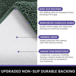 Newman Floor Runner 2500 GSM (2x5 Feet, Green Hunter)