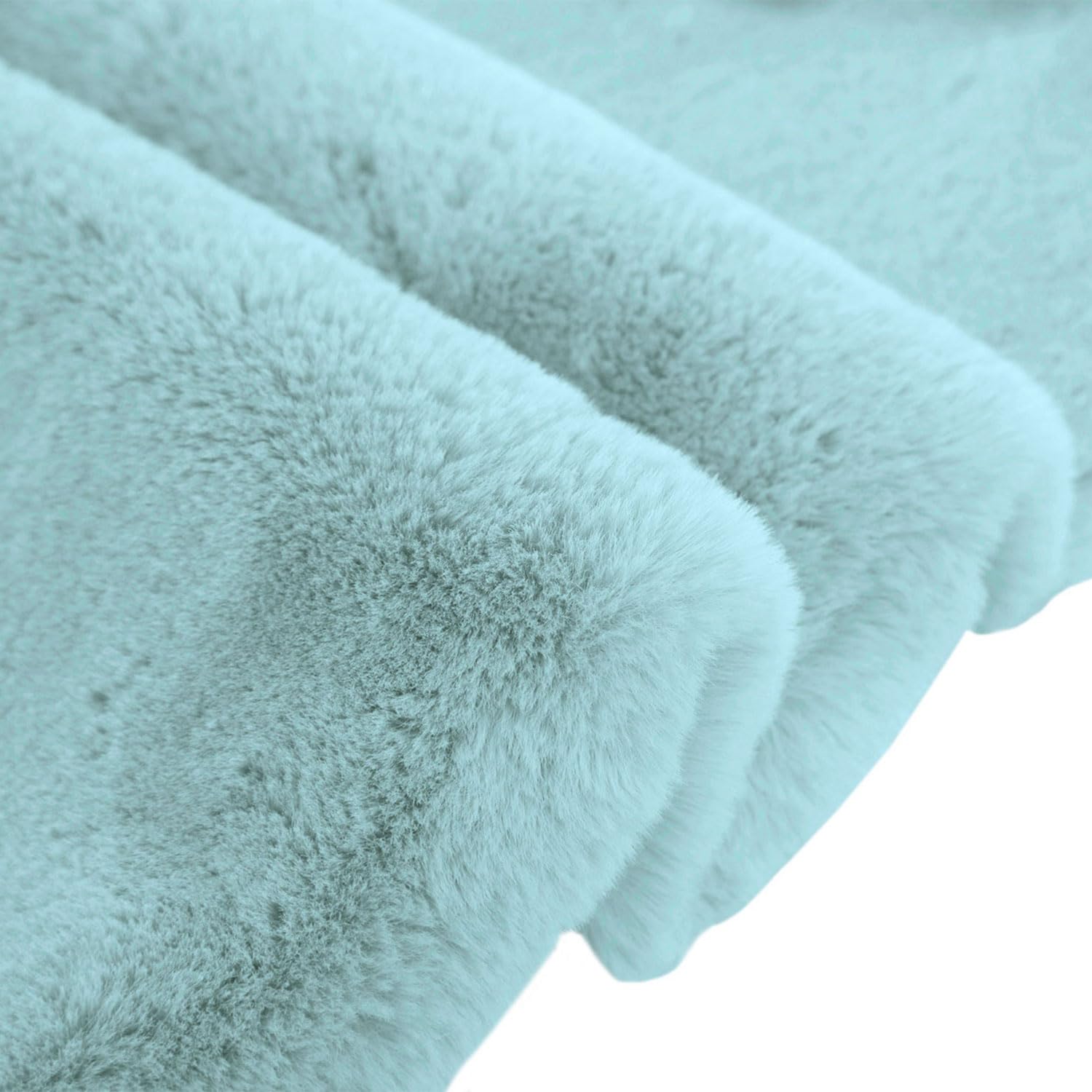 Rabbit Fur Super Soft Bath Mat (Turquish, 60x90 cm)