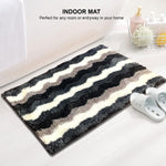 Birmingham Bathmat for Bathroom Pack of 2 (38x58 cm Grey)
