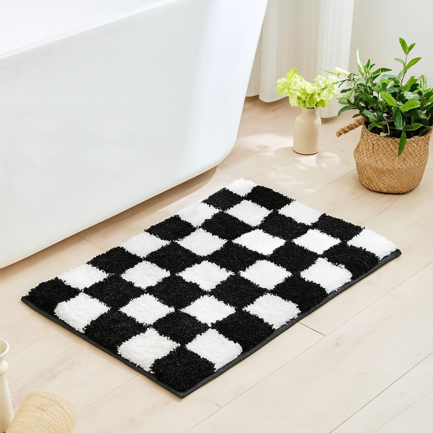 Vegas Kid's Bath Mat (40x60 cm, Check)