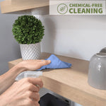Cleaning Cloths, All-Purpose for House Pack of 5 (12in x 12in, Blue)