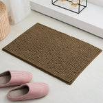 Shaggy Chenille Bath Mat Extra Soft (40x60 cm Chocolate)