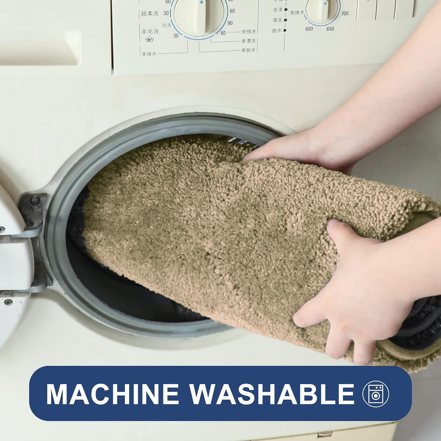 Newman Microfibre Bath Mat (45X75 Cm,Anti Gold)