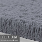 Sensuous Runner 2500 GSM Microfiber Anti Skid (Grey, 2ft x 5ft)