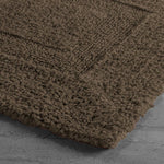 Paris Reversible Bath Mat 100% Cotton (Coffee, 40x60 cm)