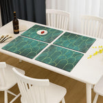 Place Mat Set of 4 (30x40 CM Green)