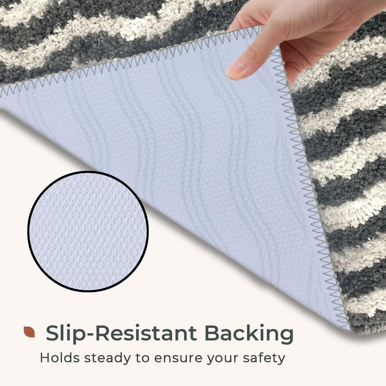 Berlin Bath Mat Super Sof Mat Pack of 2(38x58 cm ,Slate)