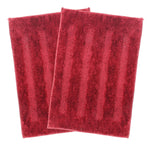 Bathmat 2500 GSM Microfiber Pack of 2 (Maroon , 40cm x 60cm)