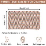 Microfibre Bath Towel for Kids Boys Girls ( 70x132cm , Brown )