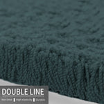 Sensuous Bathmat for Bathroom 2500 GSM (Hunter Green, 60cm x 90cm)