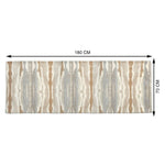 Sofa Cover for 3 Seater Tiger Print Plush Polyester ( 70x180 cm , Multi )