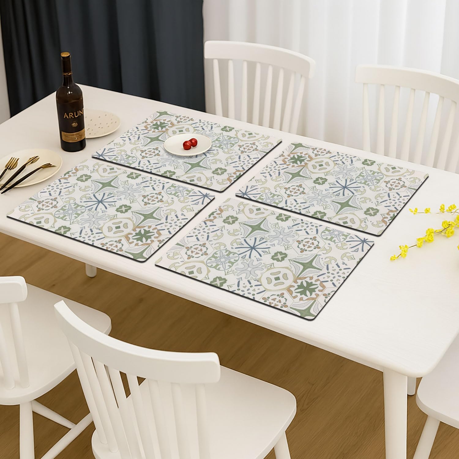 Kitchen Place Mat Set Of 4 (30x45 CM Geometric)
