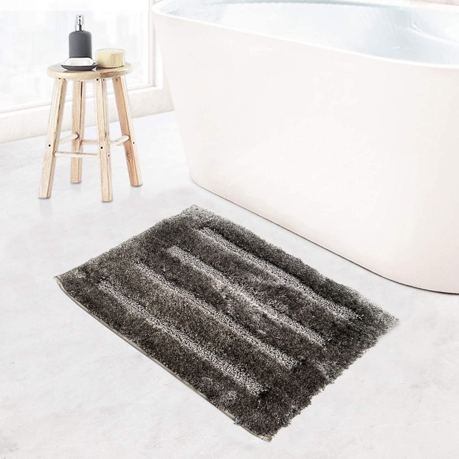 Bathmat 2500 GSM Microfiber (45cm x 75cm, Taupe)