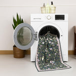 Polyester Printed Handmade Carpet Tropical (3X5 Feet Multicolour)