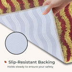 Berlin Bath Mat - Bathroom Mat( 38x58 cm, Cherry)