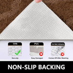 Scotland Waves Bathmat Pack Of 2 (38x58 cm , Sea Coffee)