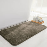 Newman Microfiber Bath Mat 2500 GSM (45x75 cm, Taupe)