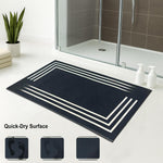 Rubber Doormat Anti Slip (Stripe Design ,35x58 cm)