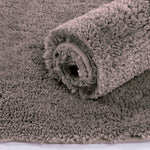 Vegas Microfiber Runner For Bedroom (2X5 Ft, Cocoa)