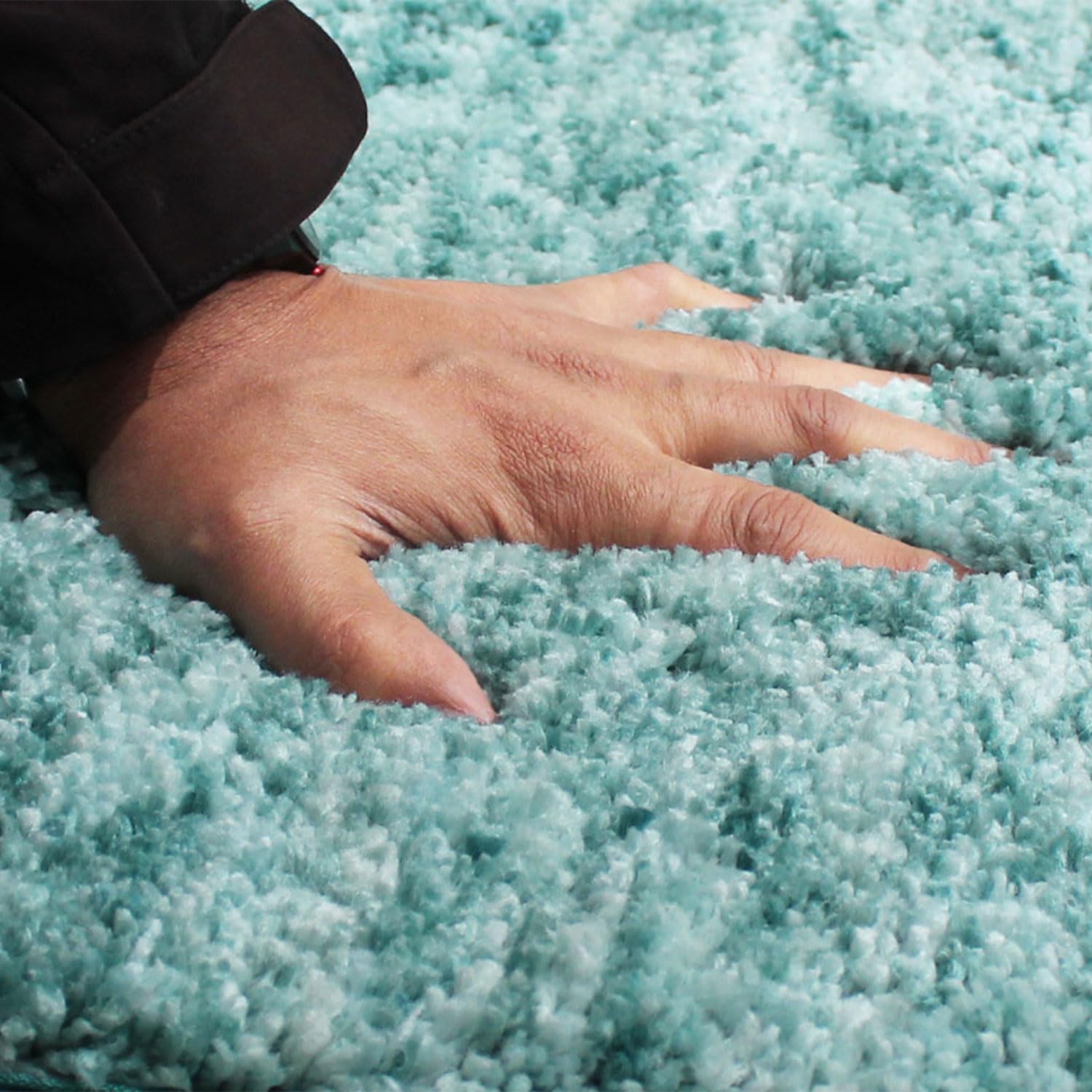 Hawaii Bath Mat Anti Skid (Aqua, 60cm x 90cm)