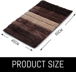 Luxury Bath Mat for Bathroom (40X60 Cm ,Walnut)
