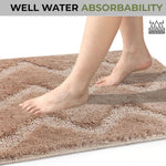 Scotland Waves BathMat (38x58 cm, Beige)