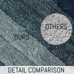 Luxury Bath Mat for Bathroom Pack of 2 (40X60 Cm ,Hunter Green)