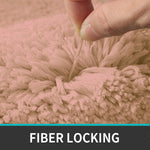 Vegas Microfiber Runner For Bedroom (2X5 Ft,Peach)